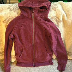 Lululemon full zip scuba